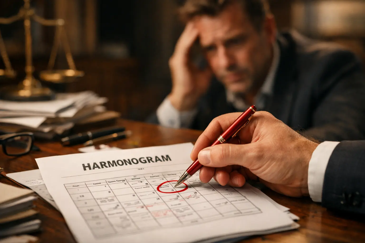 harmonogram czasu pracy