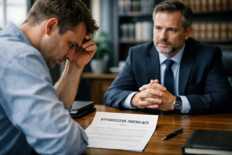 wypowiedzenie zmieniające