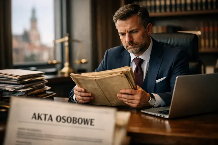 akta osobowe okres przechowywania