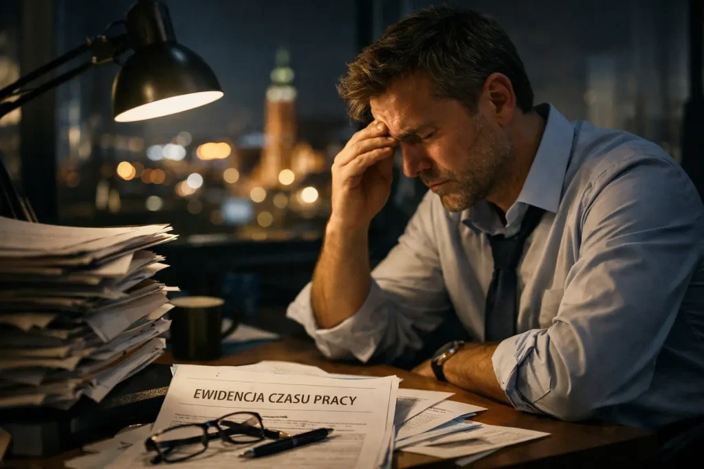 praca w godzinach nadliczbowych