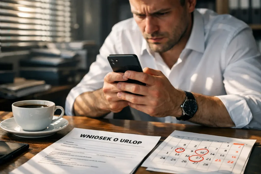 urlop na żądanie